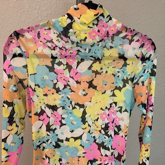 Floral Long Sleeve Maxi Dress - Picture 3 of 5